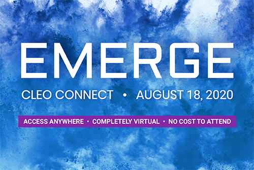 Emerge at Cleo Connect 2020