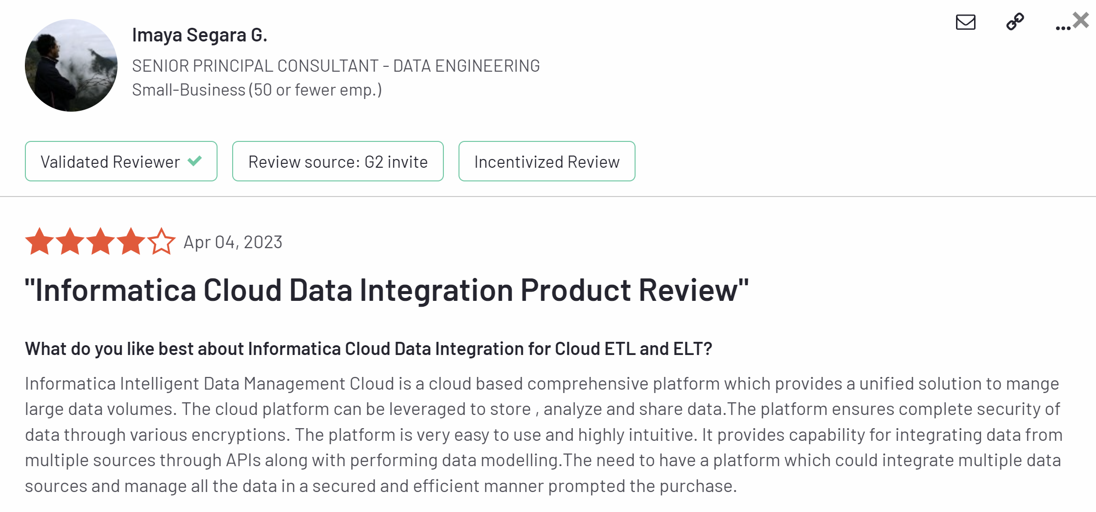 https://www.g2.com/products/informatica-cloud-data-integration-for-cloud-etl-and-elt/reviews/informatica-cloud-data-integration-for-cloud-etl-and-elt-review-7908976